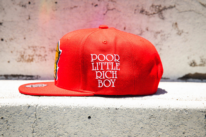 Poor Little Rich Boy Snapback Hat