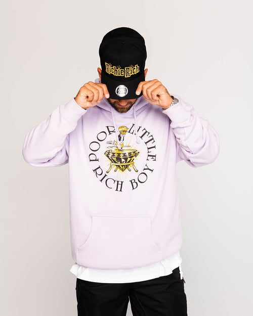 On Skates Light Purple Hoodie