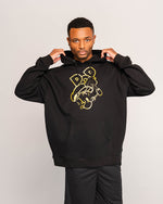 Big Face Black Hoodie