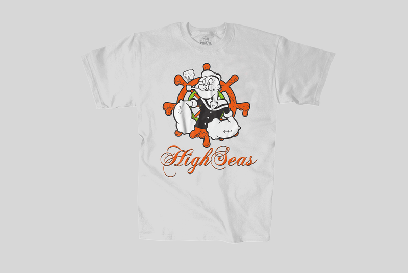 High Seas White Tee